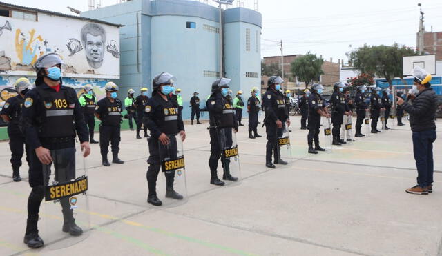 Entregan equipos de seguridad a agentes de serenazgo en distrito de Trujillo