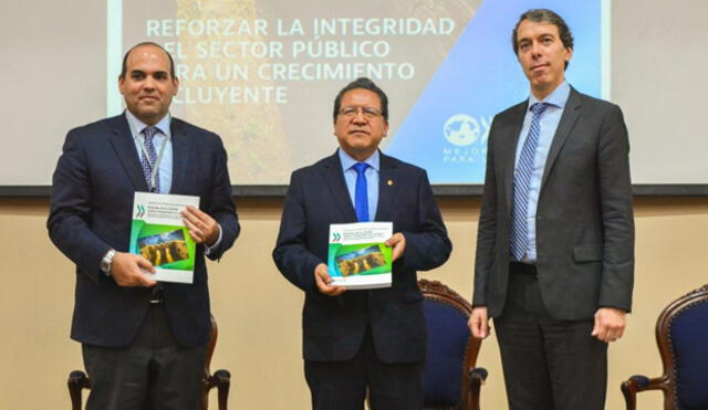 Estado recibió informe de OCDE con recomendaciones para reforzar sistema de integridad en Perú