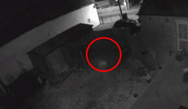 YouTube viral: chica revisa videos de seguridad y cree haber filmado un 'fantasma' [VIDEO]