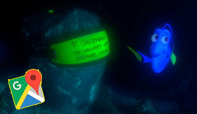 Desliza las imágenes para ver cómo luce el lugar que se mencionó en la cinta animada Buscando a Nemo. Foto: captura de Google Maps