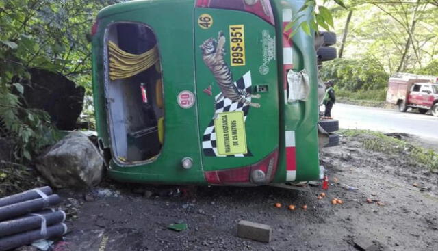 Junín: accidente de tránsito en carretera central deja 5 muertos y varios heridos