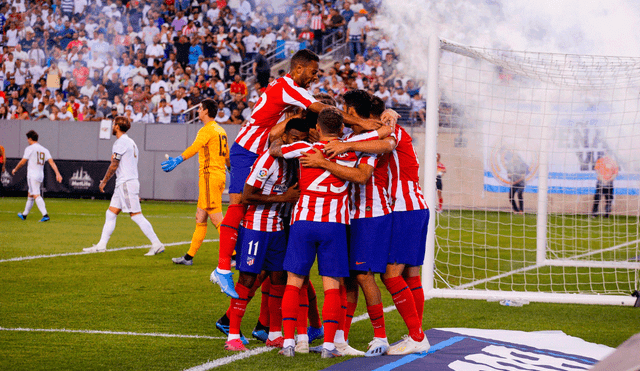 Real Madrid fue humillado por el Atlético de Madrid en Estados Unidos. El Colchonero goleó 7-3 de cara a la Liga Santander. | Foto: EFE
