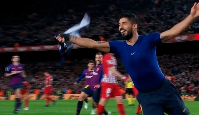 Barcelona vs Atlético Madrid: Suárez disparó a colocar para abrir la contienda [VIDEO]
