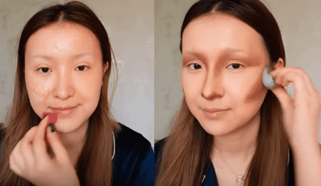 YouTube viral : Joven se transforma en la Mona Lisa gracias al maquillaje [VIDEO]