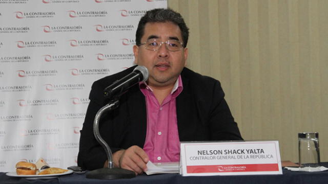 Nelson Shack presentó al Congreso proyecto para fortalecer la Contraloría