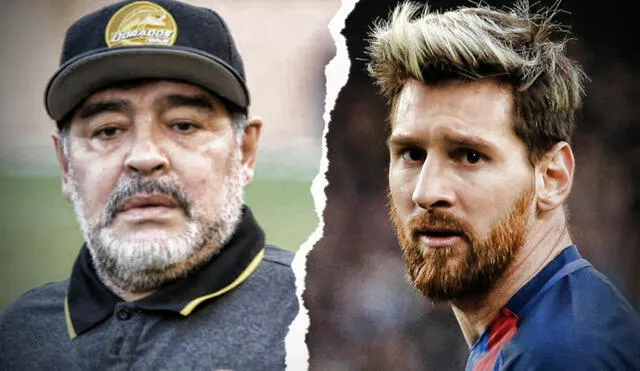 Lionel Messi y Diego Maradona compartieron equipo en la selección argentina, como DT y futbolista. Foto: GRL/Gerson Cardoso