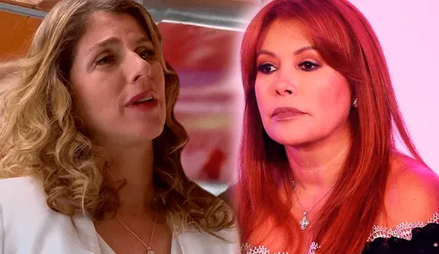 Bárbara Cayo defendió a Alessia Rovegno de las críticas de Magaly Medina. Foto: composición LR/ captura de América TV/ captura de ATV