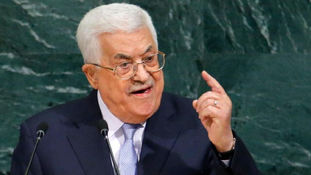 Presidente de Palestina pide disculpas por discurso considerado antisemita