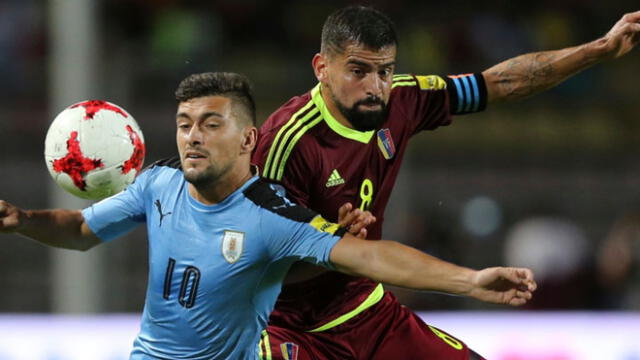 Uruguay quedó virtualmente clasificado al Mundial Rusia 2018 tras igualar 0-0 con Venezuela
