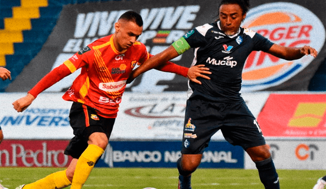 Herediano contra Cartaginés por el Torneo Clausura 2020 de la Primera División de Costa Rica. | Foto: @csherediano1921