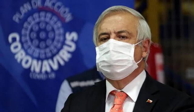 Jaime Mañalich, ministro de Salud chileno, lleva casi dos meses enfrentando el coronavirus. Foto: difusión