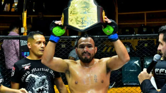 MMA: FFC cierra el año con victoria de David Cubas