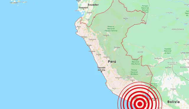 Sismo de magnitud 5.8 se registró en Tacna esta mañana