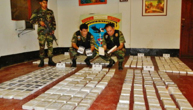 Junín: Policía incauta 250 kilogramos de cocaína