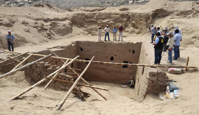 Lambayeque: descubren cámara funeraria de época inca con restos de niños