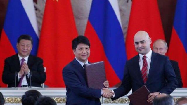 Huawei firma un acuerdo para desarrollar la tecnología 5G en Rusia