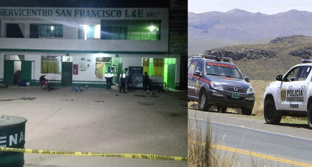 Agentes policiales llegaron hasta el grifo San Francisco ubicado en Umachiri. Se logró la captura de un sospechoso.