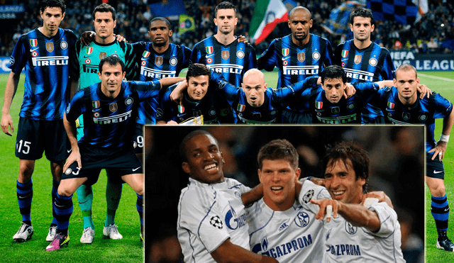 Jefferson Farfán y el día que con el Schalek 04 goleó y eliminó al Inter de Milan en la Champions League.
