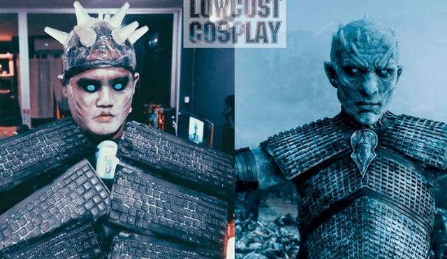 Facebook: cosplayer asiático se viste como el ‘Rey de la Noche’ y sorprende a fans de Game of Thrones