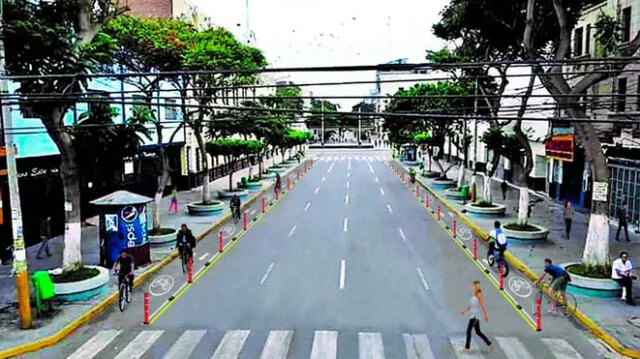 La MPCH presentó la visualización de la propuesta de ciclovía para  Chiclayo.