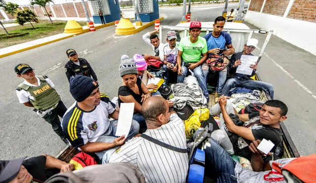 Cerca de 1.250 venezolanos ingresan al día por Tumbes