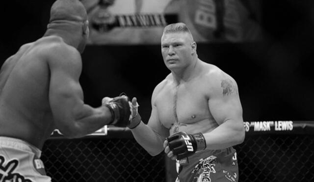 ¡Brock Lesnar fue despedido del UFC! Solo le queda pelear contra Goldberg en WWE