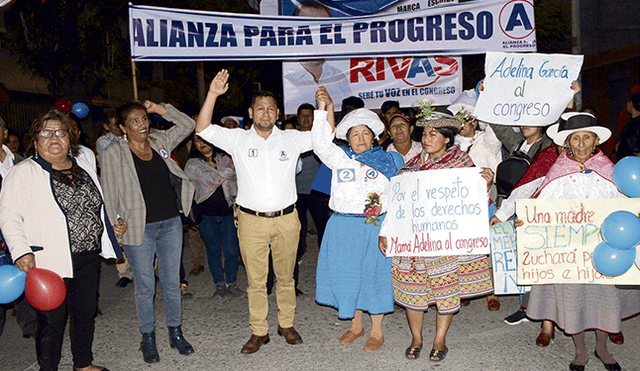 Ayacucho. APP lleva a Adelina García, familiar de víctimas. (Elias Navarro)