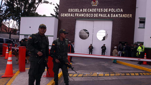 Las primeras imágenes del atentado con coche bomba en escuela policial de Bogotá [FOTOS]