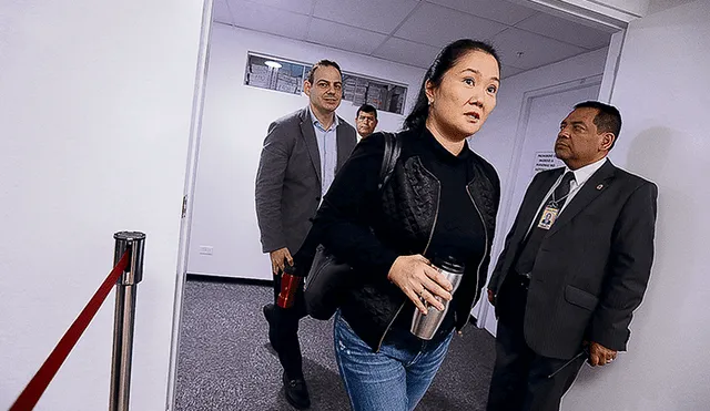 Procesada. Keiko Fujimori recuperó su libertad el 29 de noviembre, tras trece meses de prisión preventiva que anuló el TC. Crédito: Jorge Cerdán