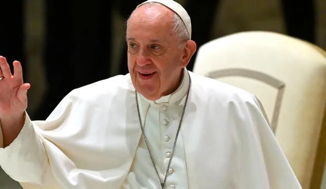 El papa Francisco ha estado alejado físicamente de sus feligreses desde marzo pasado. Foto: AFP
