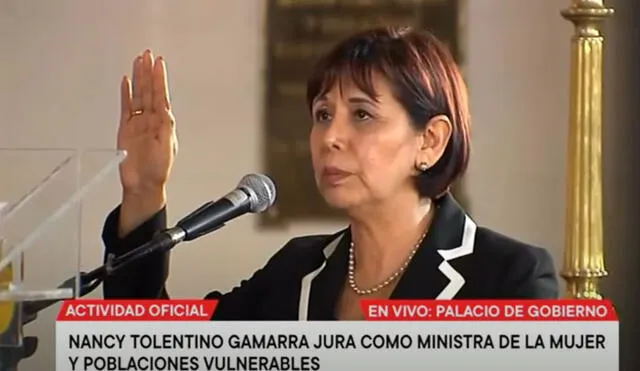 Ministra de la Mujer y Poblaciones Vulnerables