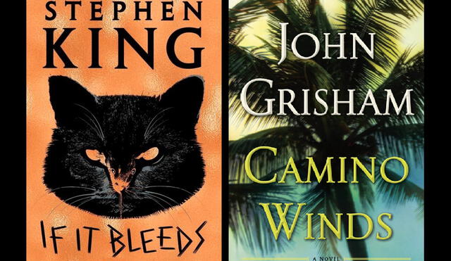 Las novelas que Stephen King y John Grisham presentarán en línea.