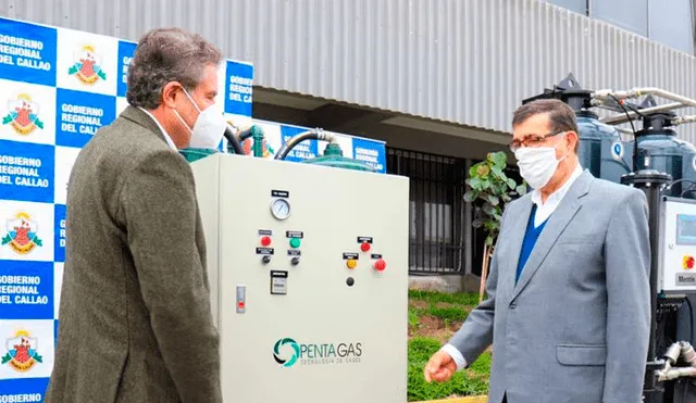 Gobierno Regional del Callao implementó plantas de oxígeno. Foto: Gobierno Regional del Callao