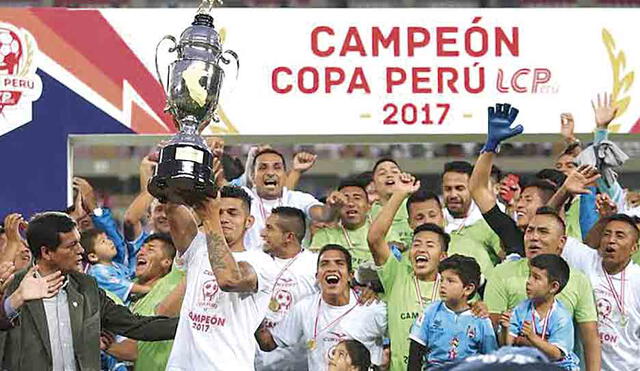 EL SUEÑO. Los mejores equipos amateurs juegan en Lima la gran final. Binacional, en 2017, se coronó campeón y ascendió al fútbol profesional.