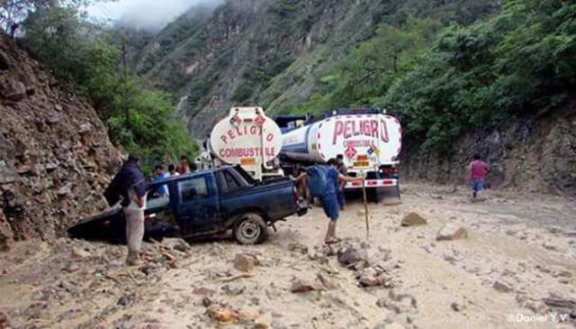 Carretera a Amazonas está interrumpida