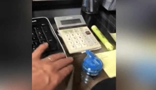 Facebook viral: encuentra animal tras escuchar aterradores ruidos en su oficina [VIDEO]
