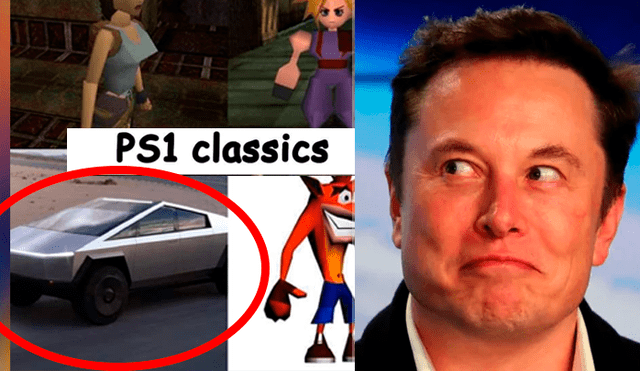 Los mejores 'memes' burlándose del nuevo Tesla Cybertruck de Elon Musk por parecer salido de un videojuego de PS1.