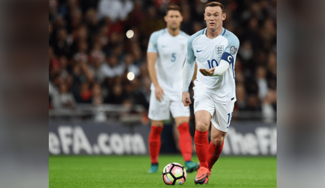 Wayne Rooney le dice adiós a la selección inglesa