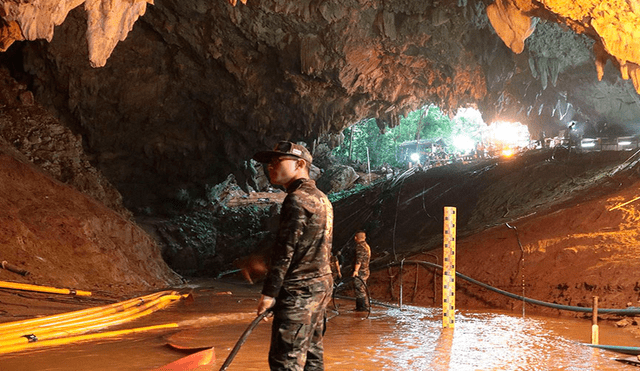 Rescate en Tailandia: Así trabajaron rescatistas en la cueva Tham Luang