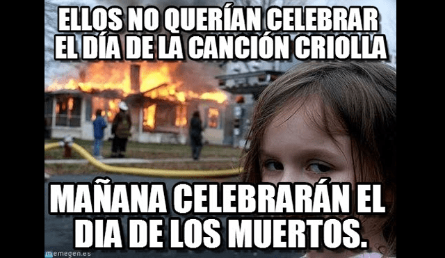 Facebook: "Halloween" y el "Día de la Canción Criolla" tienen batalla de memes y aquí están los mejores [FOTOS]