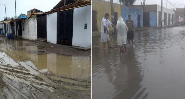 Precipitaciones provocaron daños en viviendas e infraestructura vial.