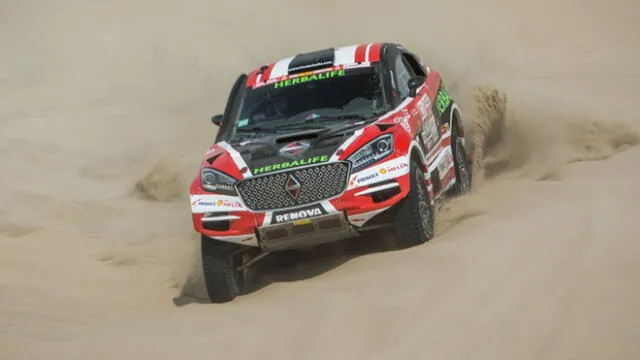 Dakar 2018: Nicolás Fuchs descendió varias posiciones en la segunda etapa