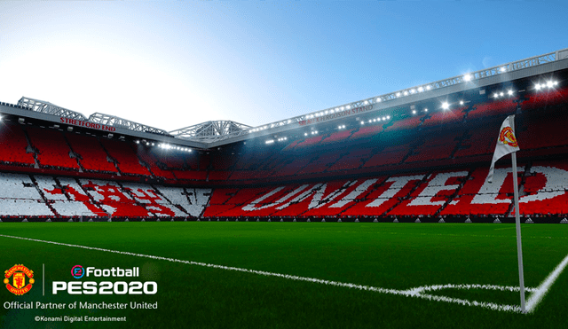 David Beckham, Manchesterd United y el 'Old Trafford' son oficialmente parte de PES 2020.