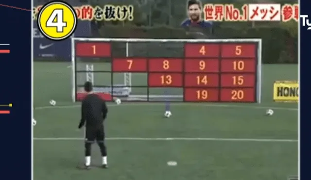 Lionel Messi superó increíble reto de la TV japonesa [VIDEO]