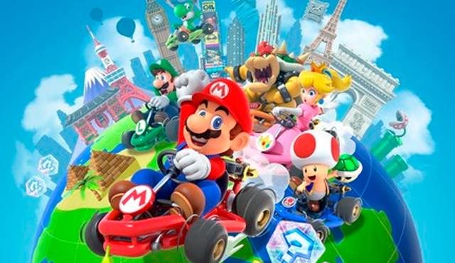 Los usuarios de Mario Kart Tour superaron a los de Mario Kart 8 Deluxe, que tiene más de dos años en el mercado.