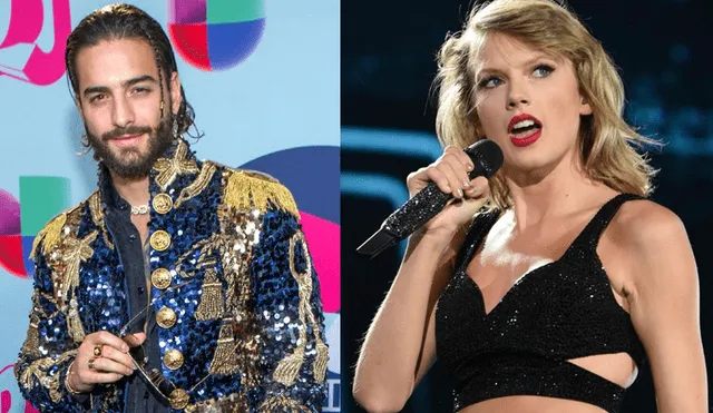 Fans de Taylor Swift rechazan la posible colaboración con Maluma 