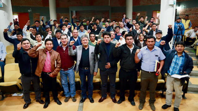 Alcaldes de Cajamarca protestarán ante Gobierno central por recorte de canon