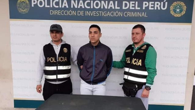 Sujeto fue capturado en menos de 24 horas y pasó en calidad de detenido al Ministerio Público. (Foto: Depincri Los Olivos)