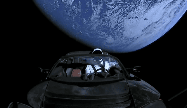 Falcon Heavy: en vivo el viaje del Tesla Roadster por el espacio [VIDEO]