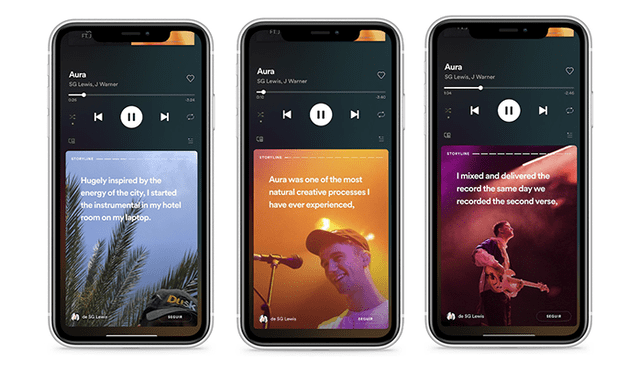 Spotify estrena formato similar a las historias de Instagram y así lucirá [FOTOS]